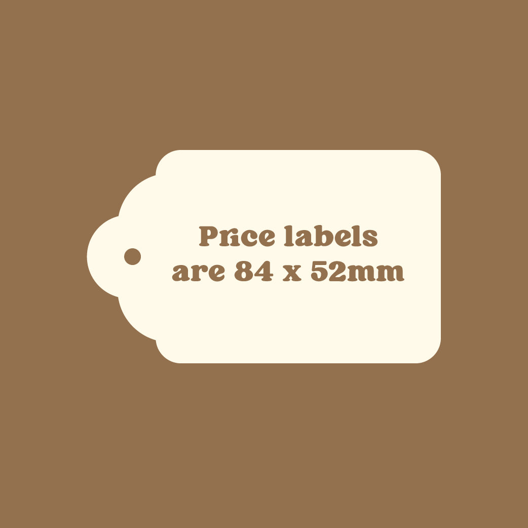 20 Price Labels for £2