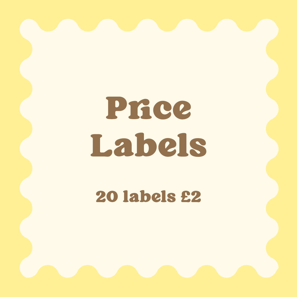 20 Price Labels for £2