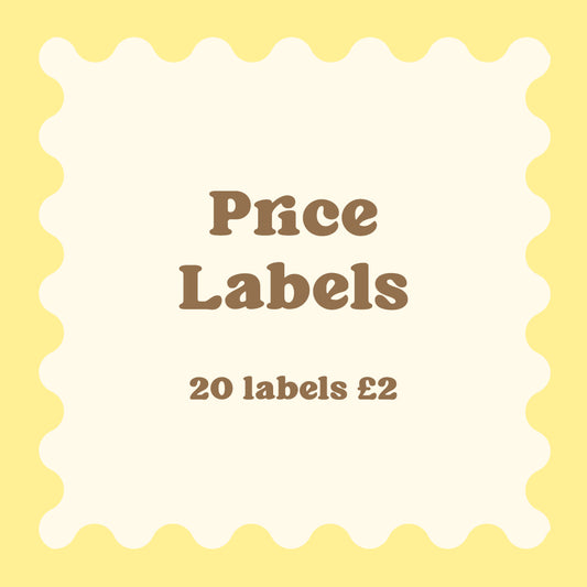 20 Price Labels for £2
